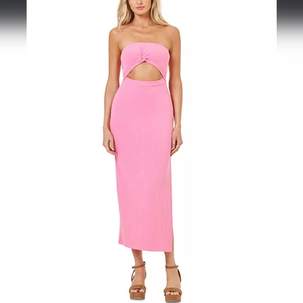 Lspace Kierra Dress Guava Pink Sz Lg or Xl NWT